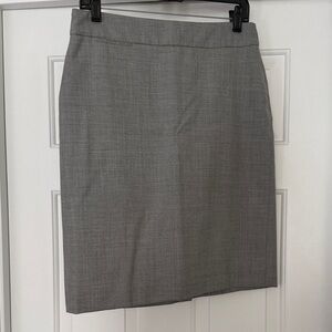 J. Crew Factory Women's Gray Pencil Skirt